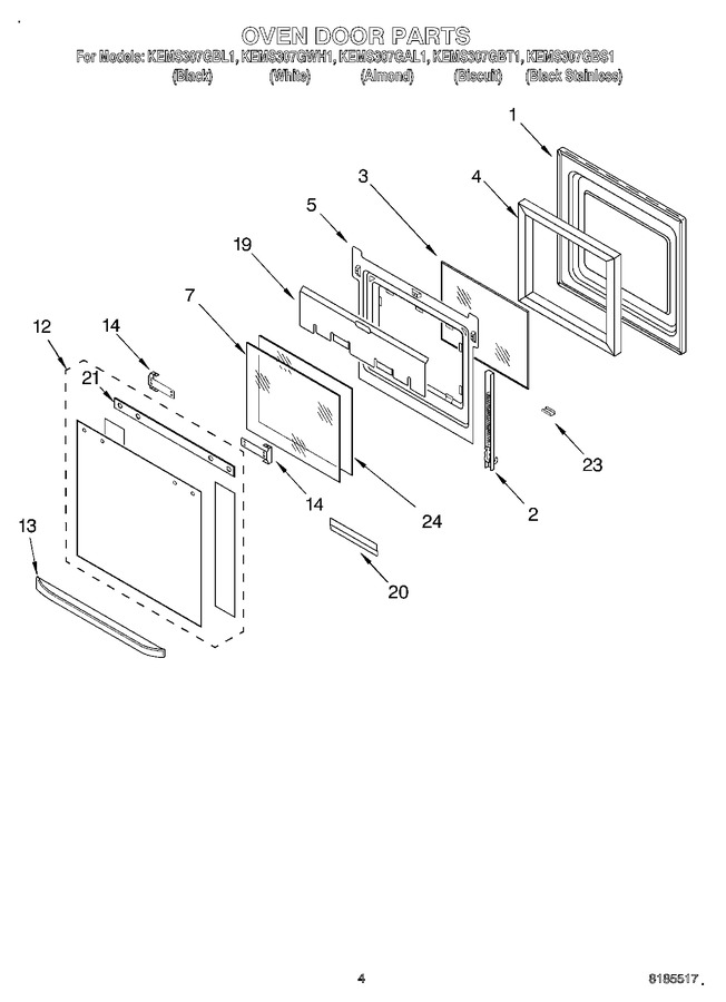 Diagram for KEMS307GWH1