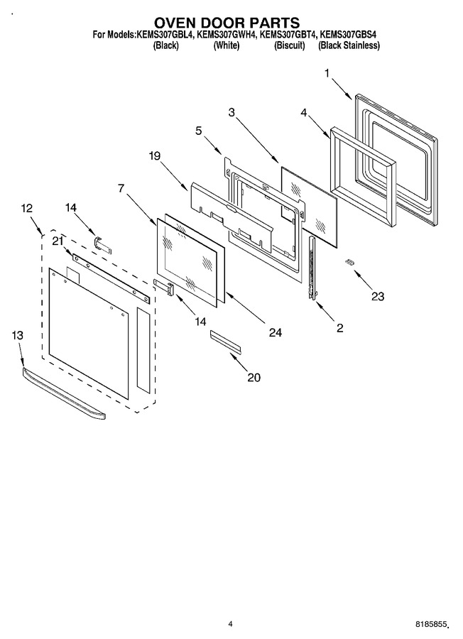 Diagram for KEMS307GWH4