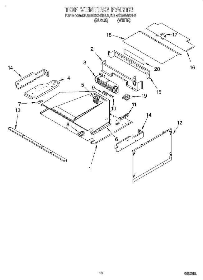 Diagram for KEMS308GWH0