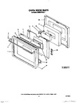 Diagram for 07 - Oven Door, Lit/optional