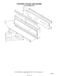 Diagram for 03 - Control Frame And Knob