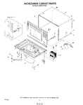 Diagram for 10 - Microwave Cabinet