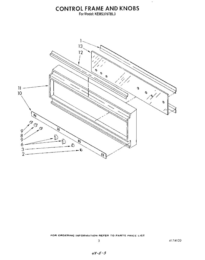 Diagram for KEMS376TBL3