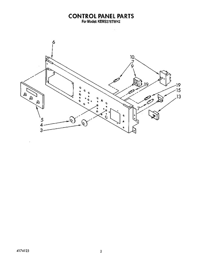 Diagram for KEMS376TWH2