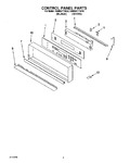 Diagram for 02 - Control Panel, Lit/optional