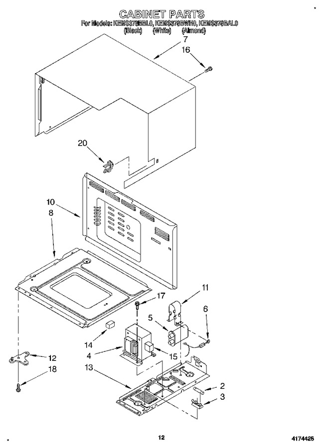 Diagram for KEMS378BBL0