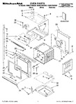 Diagram for 01 - Oven Parts