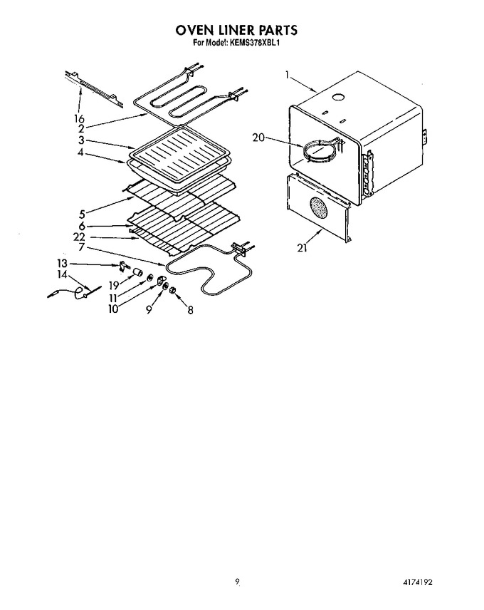 Diagram for KEMS378XWH1