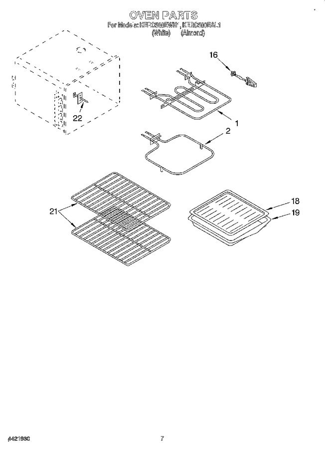 Diagram for KERC500EWH1