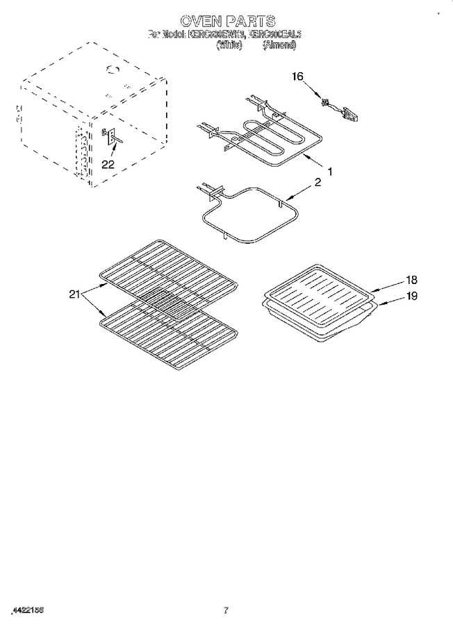 Diagram for KERC500EWH3