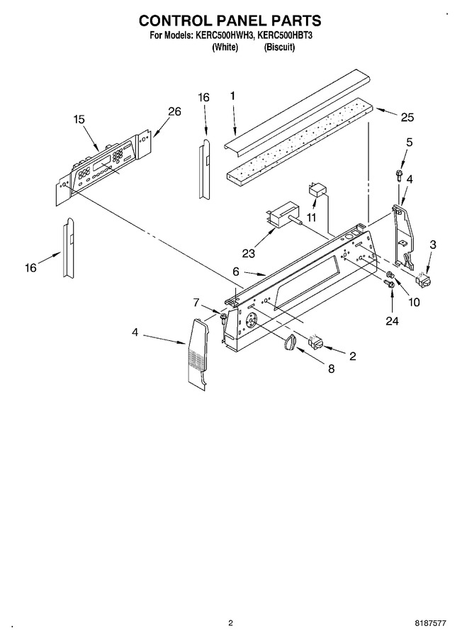 Diagram for KERC500HWH3