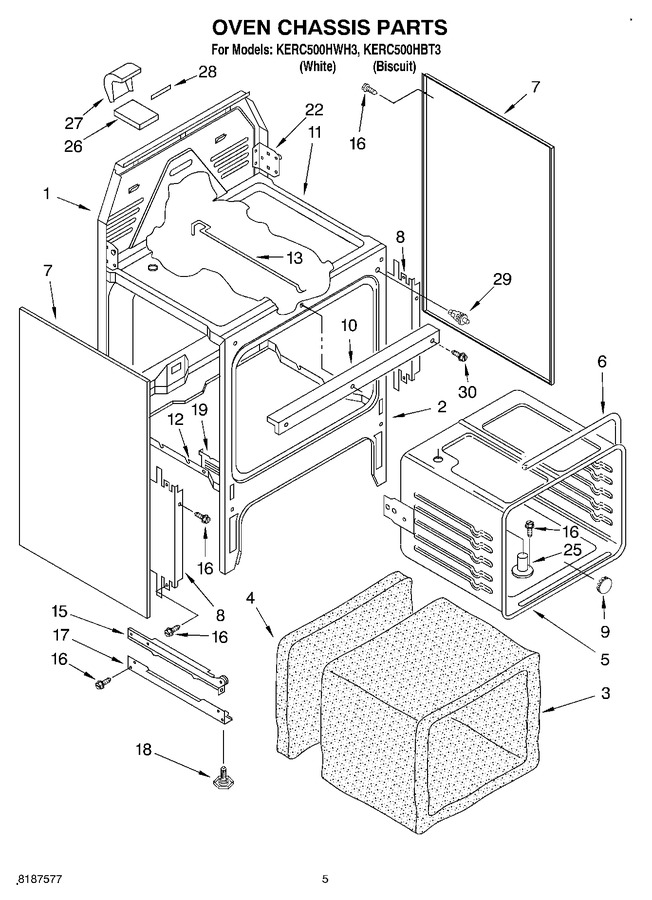 Diagram for KERC500HWH3