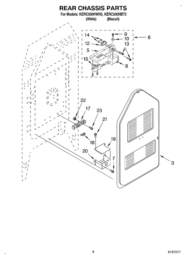 Diagram for KERC500HWH3