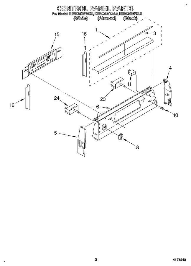 Diagram for KERC500YWH0