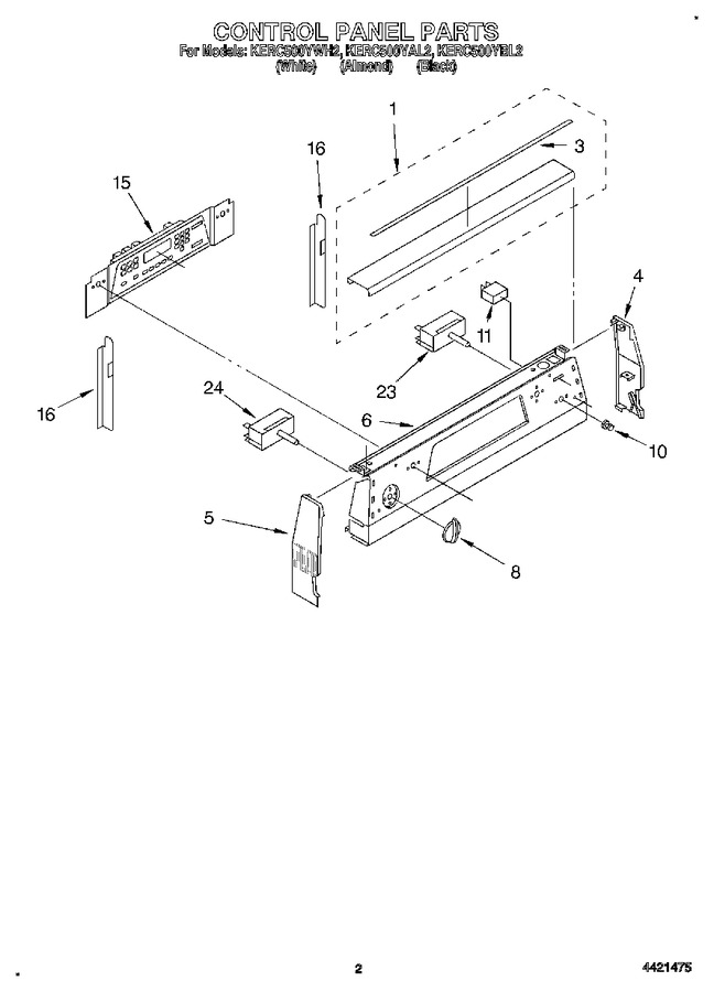 Diagram for KERC500YWH2