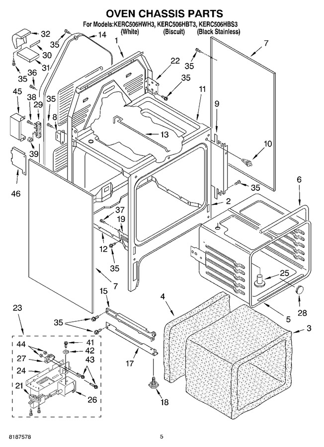 Diagram for KERC506HWH3