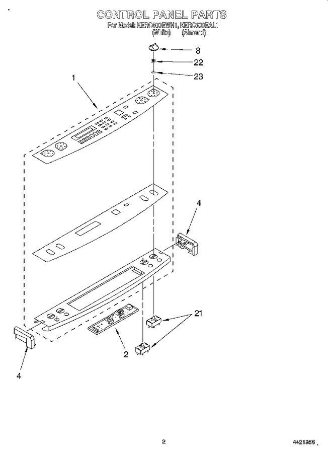 Diagram for KERC600EWH1