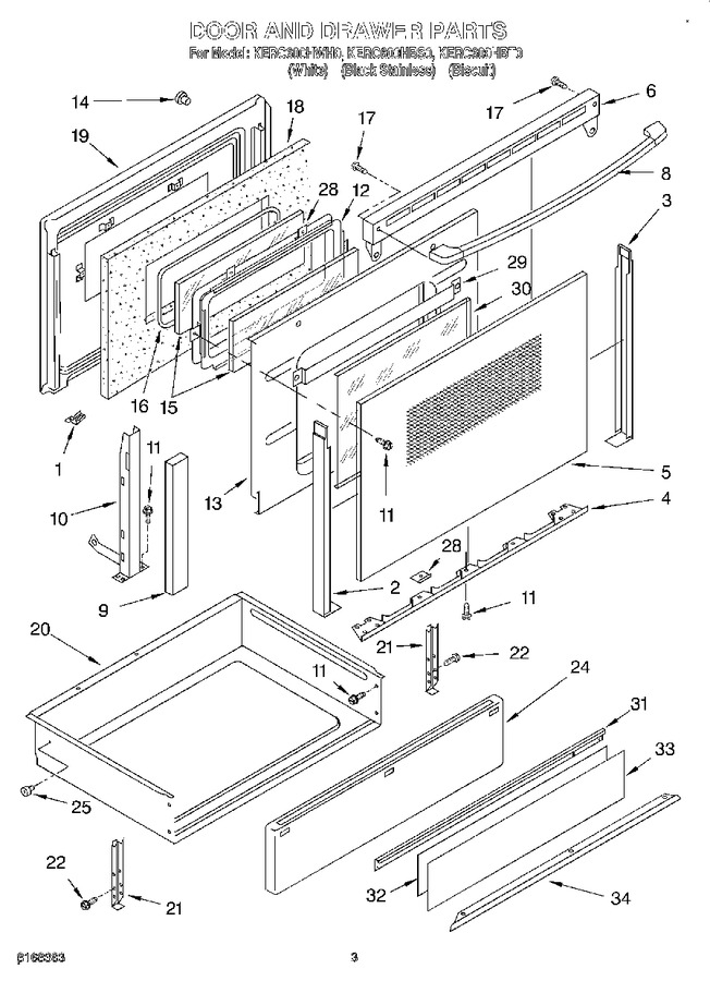 Diagram for KERC600HWH0