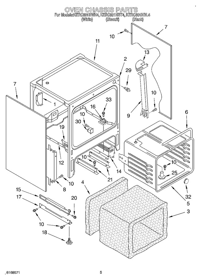 Diagram for KERC601HBL4