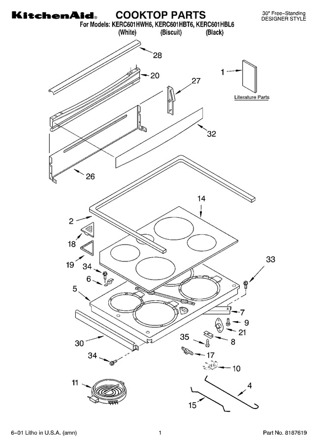 Diagram for KERC601HBT6