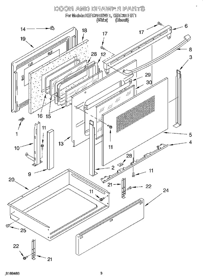 Diagram for KERC601HWH1