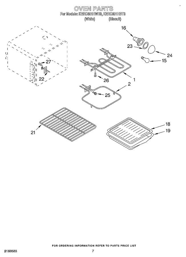 Diagram for KERC601HWH3