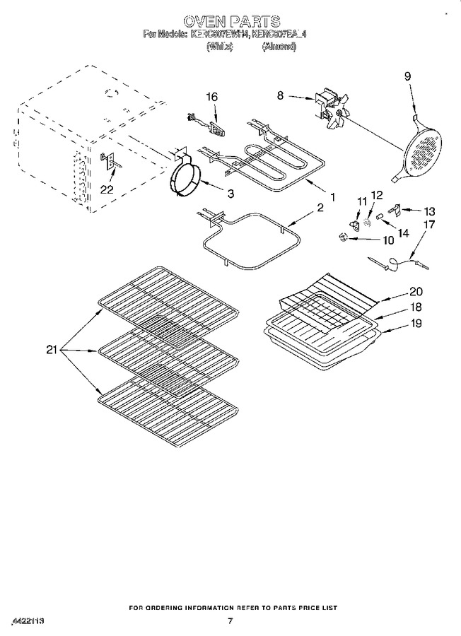 Diagram for KERC607EWH4