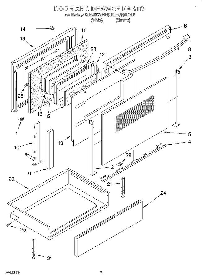 Diagram for KERC607EWH5