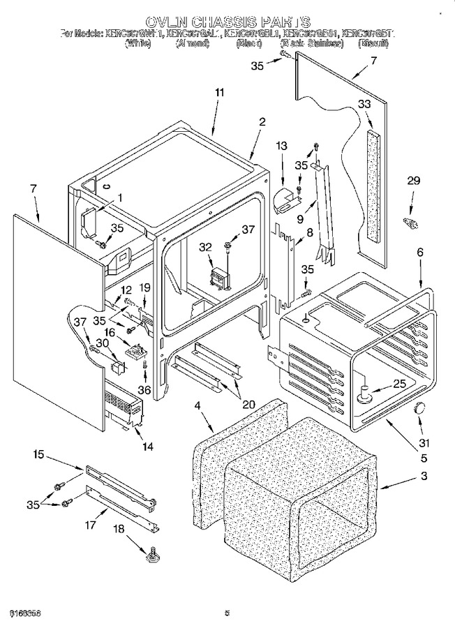 Diagram for KERC607GBS1