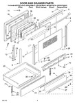 Diagram for 02 - Door And Drawer Parts