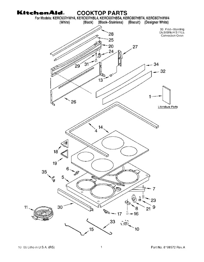 Diagram for KERC607HWW4