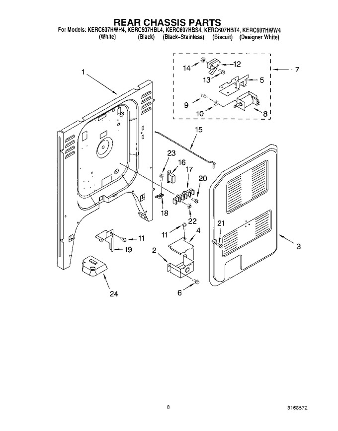 Diagram for KERC607HWW4