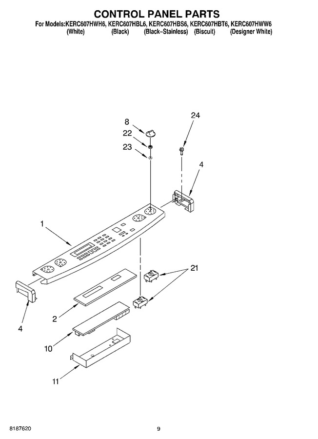 Diagram for KERC607HWH6