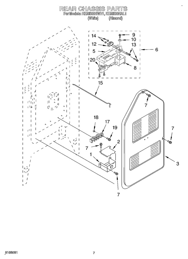 Diagram for KERI500HWH1