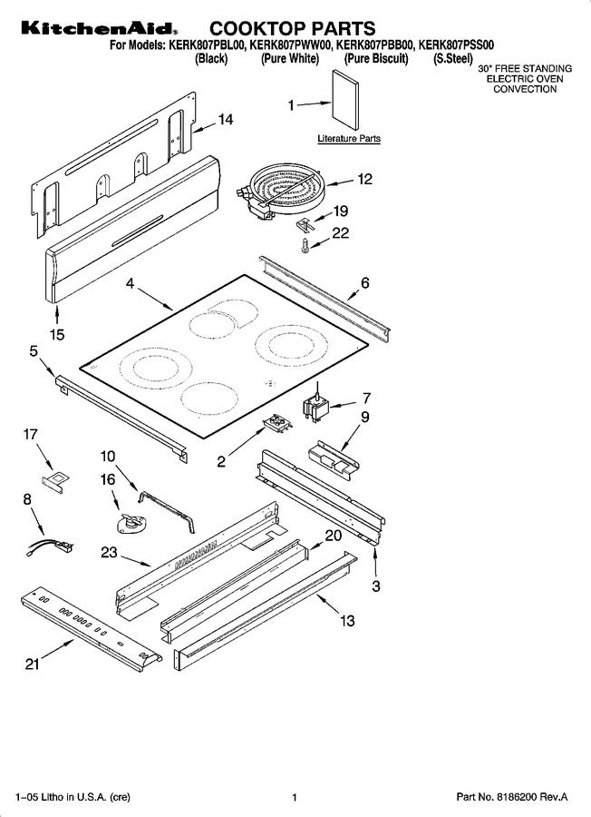 Diagram for KERK807PSS00