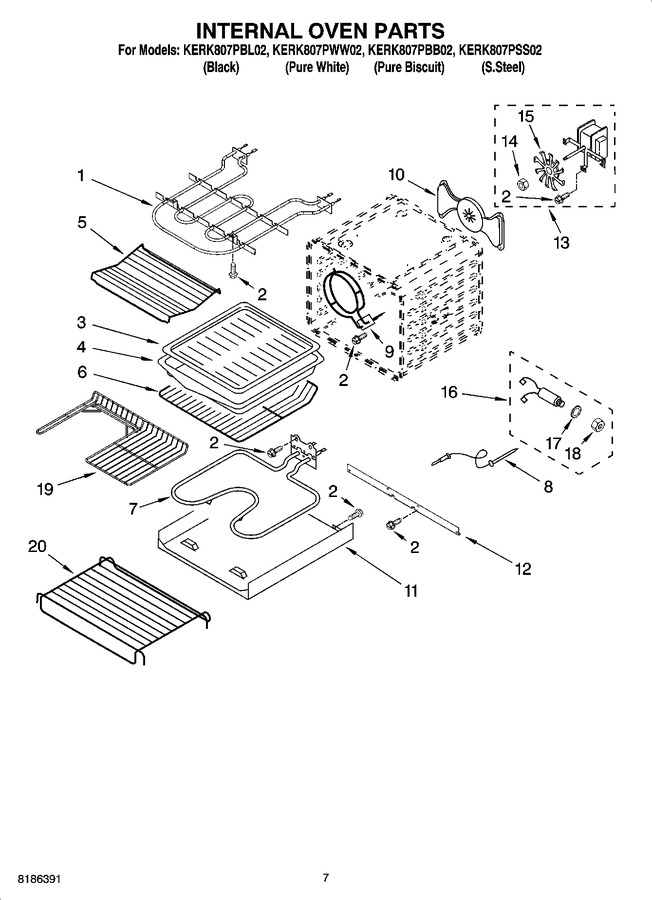 Diagram for KERK807PBL02