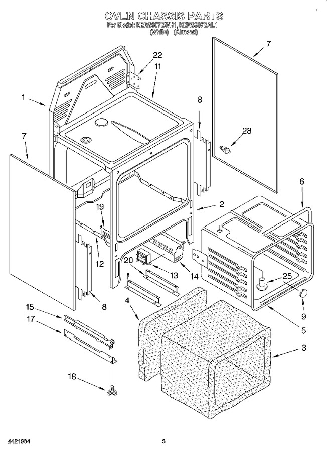 Diagram for KERS507EWH1