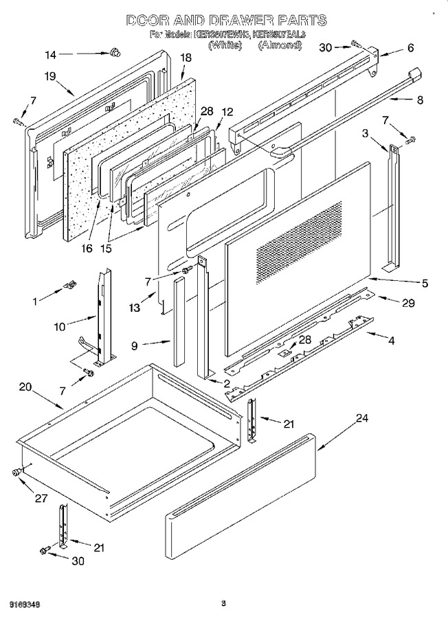 Diagram for KERS507EWH3