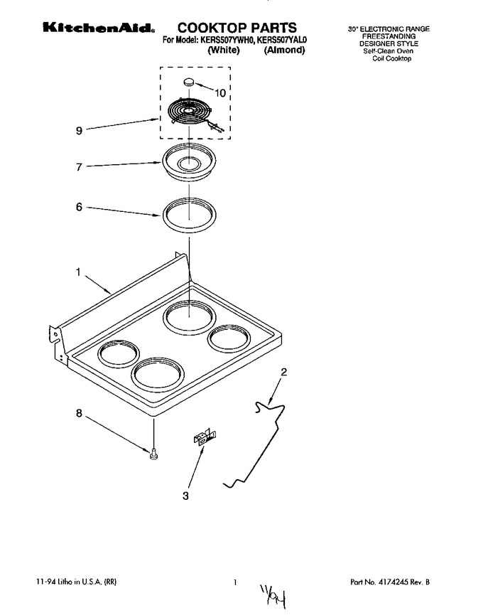 Diagram for KERS507YWH0