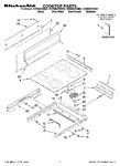 Diagram for 01 - Cooktop Parts