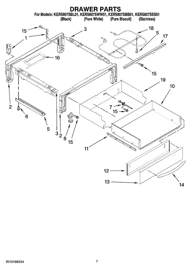 Diagram for KERS807SWW01