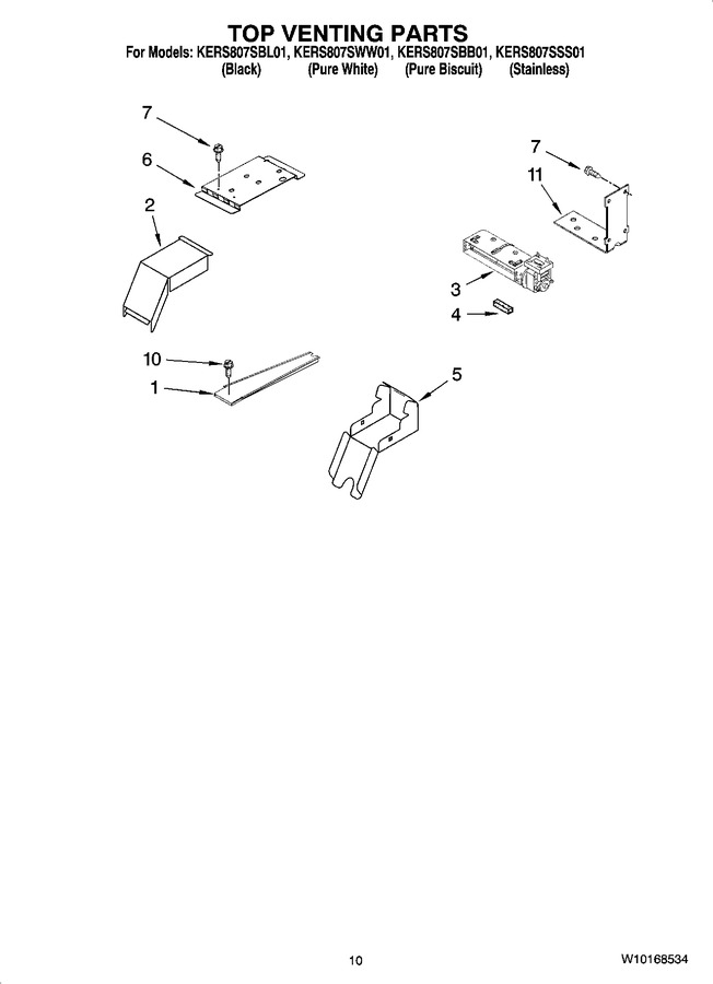 Diagram for KERS807SWW01