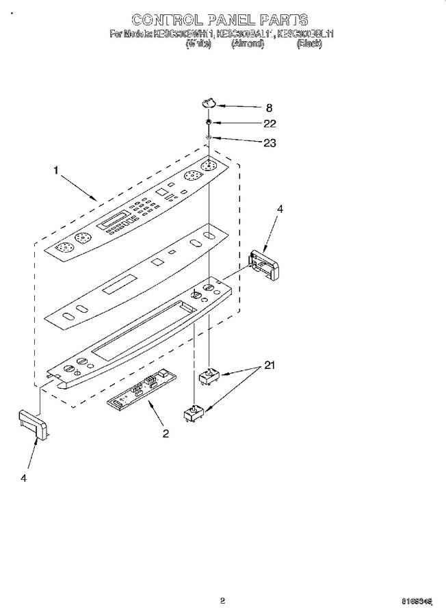 Diagram for KESC300BWH11