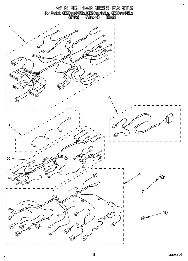 Diagram for KESC300BWH2