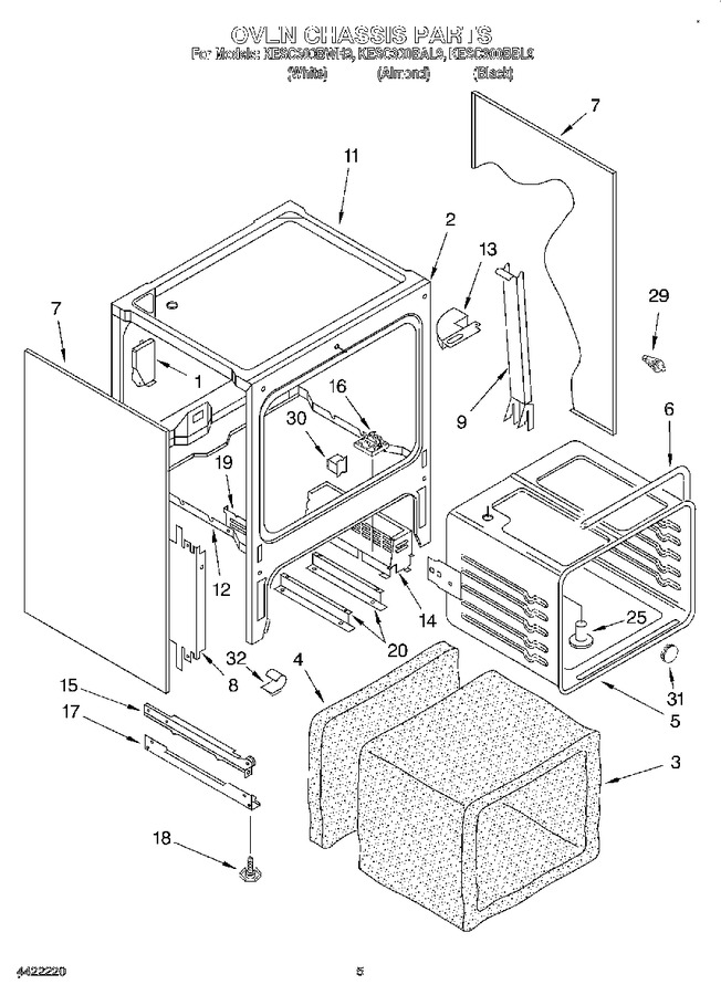 Diagram for KESC300BWH9