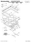 Diagram for 01 - Cooktop, Literature