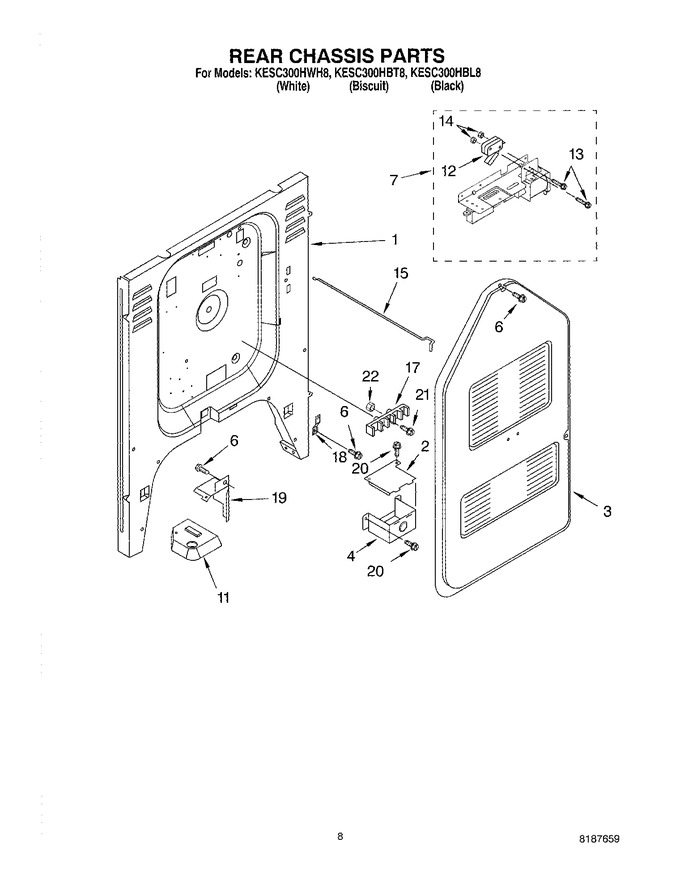 Diagram for KESC300HWH8