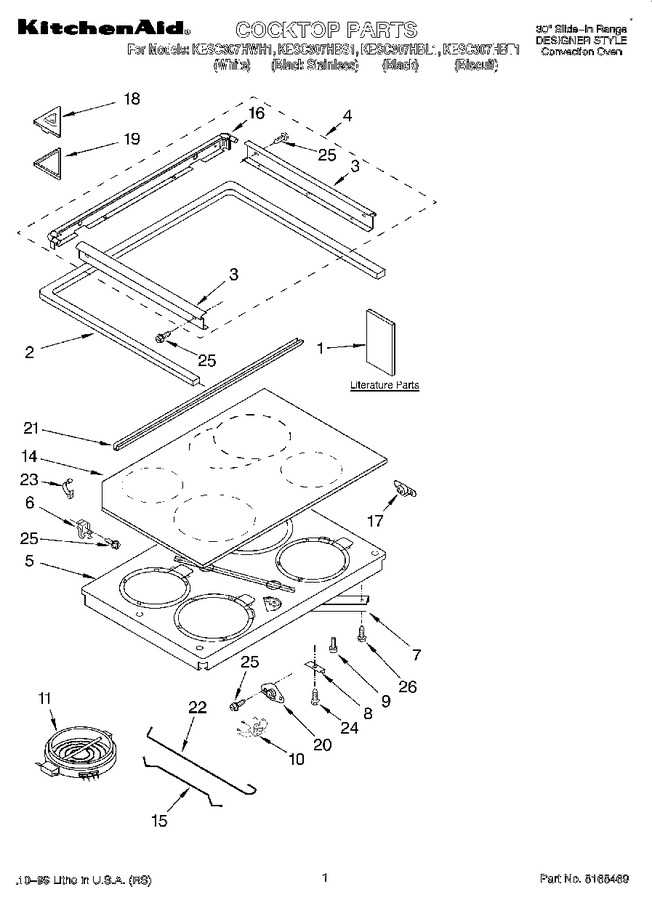 Diagram for KESC307HWH1