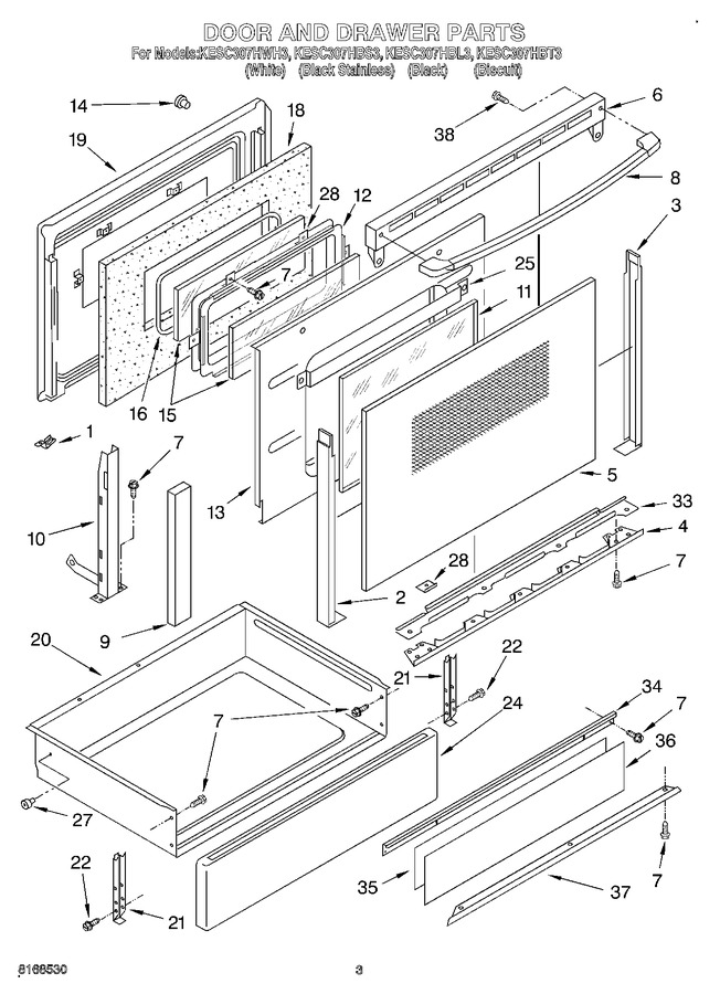 Diagram for KESC307HBT3