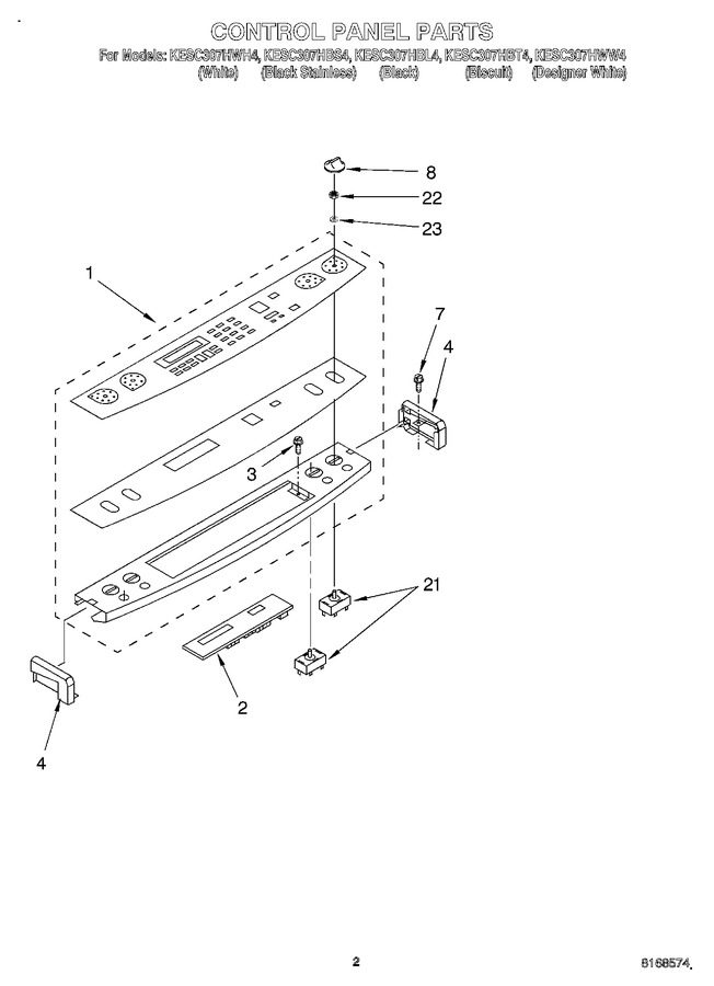 Diagram for KESC307HWH4